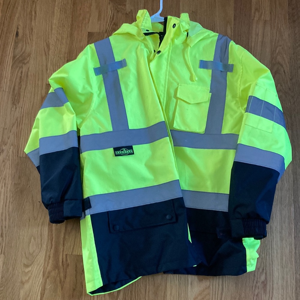Blauer lightweight hi-vis jacket